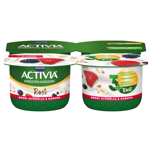 Danone Activia Rost élőflórás erdei gyümölcsös joghurt gabonákkal 4 x 120 g (480 g)