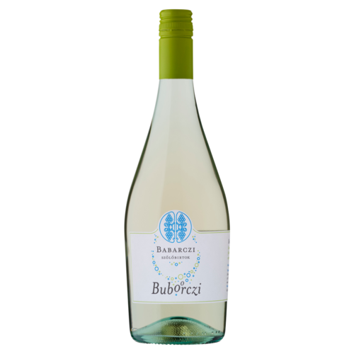 Babarczi Buborci Dunántúli száraz fehér gyöngyözőbor 12,5% 750 ml