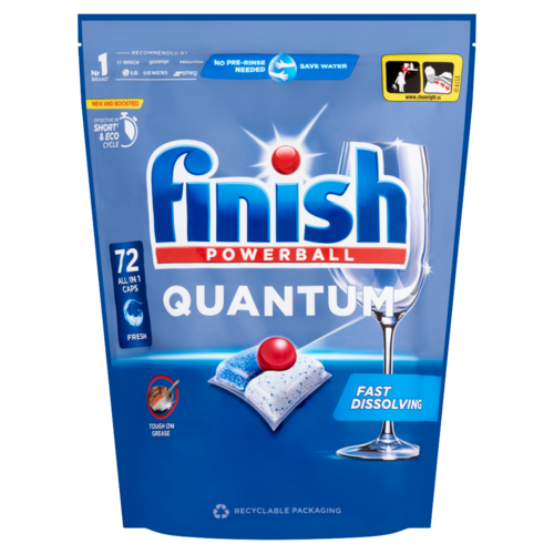 Finish Powerball Quantum Fresh mosogatógép kapszula 72 db 748,8 g