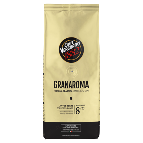 Caffè Vergnano Granaroma pörkölt, szemes kávékeverék 500 g