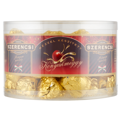 Szerencsi kézzel készített prémium konyakmeggy 900 g