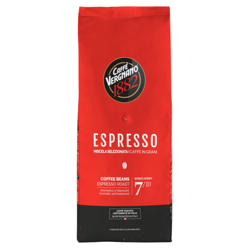 Caffè Vergnano Espresso pörkölt szemes kávékeverék 1000 g
