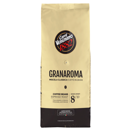 Caffè Vergnano Granaroma pörkölt szemes kávékeverék 1000 g