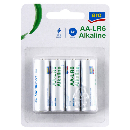 aro alkáli elem AA 4db