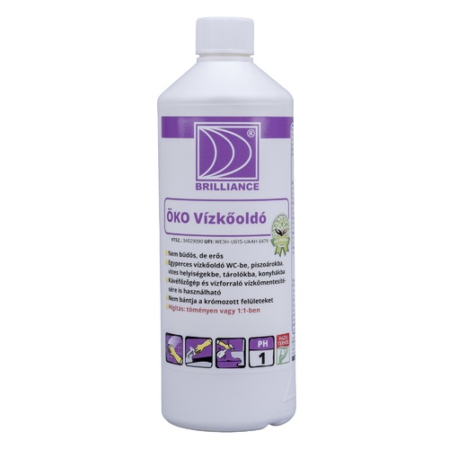 Brilliance® ÖKO Vízkőoldó és Tisztítószer flakon 1 liter