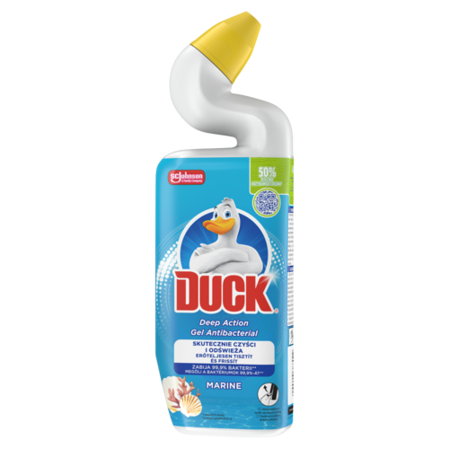 Duck Deep Action Gel Antibacterial Marine WC tisztító fertőtlenítő gél 750 ml