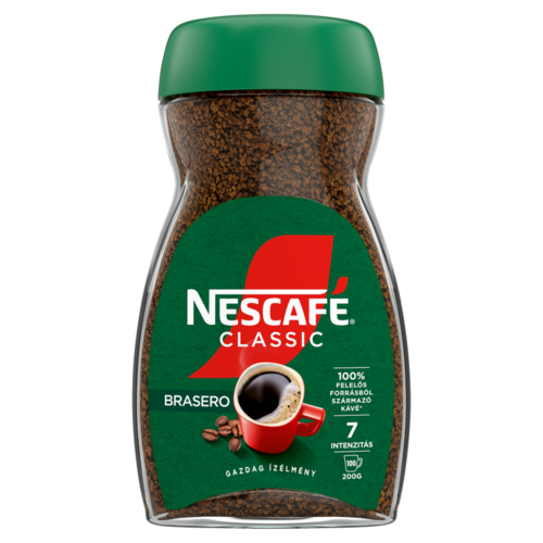Nescafé Classic Brasero azonnal oldódó kávé 200 g