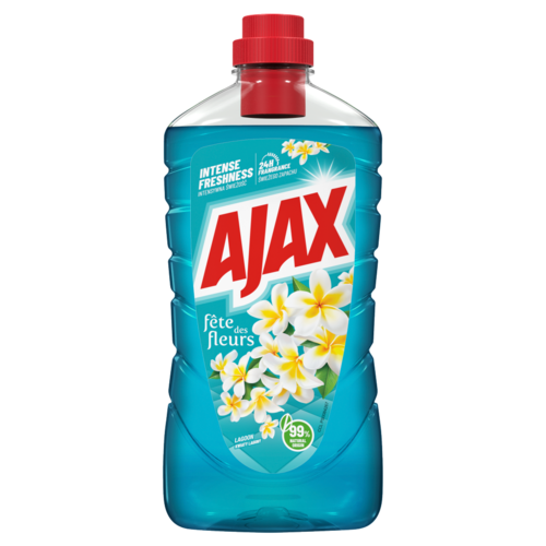 Ajax Flower Fiesta Lagoon Flowers Türkiz általános tisztítószer 1000 ml