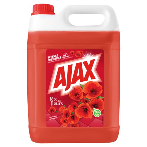 Ajax Flower Fiesta Pipacs Piros általános tisztítószer 5000 ml