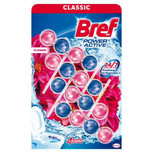 Bref Power Active Flower WC frissítő 4 x 50 g