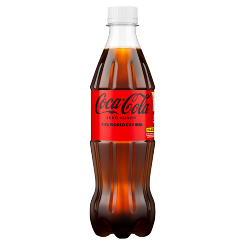 Coca-Cola zéró cukor colaízű energiamentes szénsavas üdítőital édesítőszerekkel 500 ml
