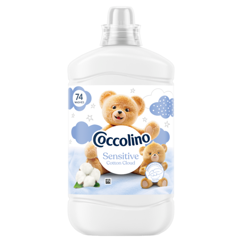 Coccolino Sensitive Cotton Cloud öblítőkoncentrátum 74 mosás 1702 ml