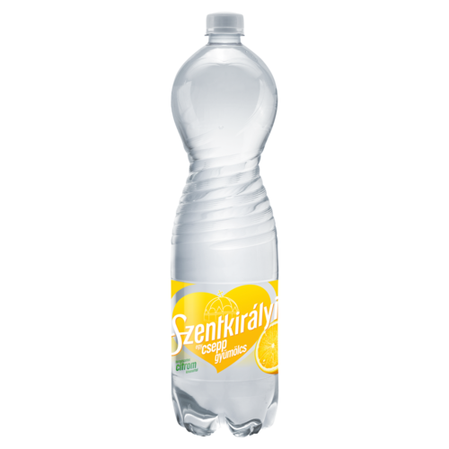 Szentkirályi Egy csepp gyümölcs citrom ízű szén-dioxiddal enyhén dúsított ital 1500 ml
