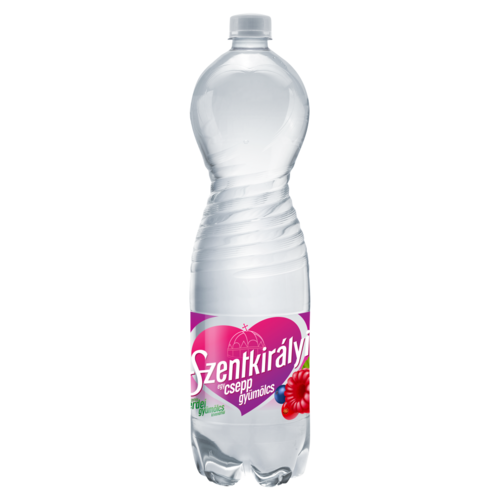 Szentkirályi Egy csepp gyümölcs erdei gyümölcs ízű széndioxiddal enyhén dúsított ital 1500 ml
