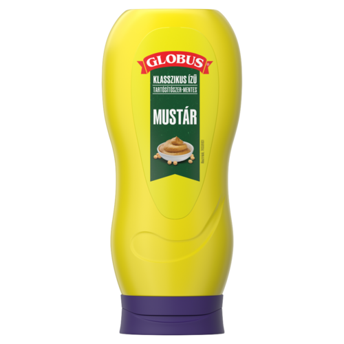 Globus klasszikus ízű mustár 440 g