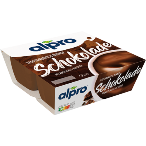 ALPRO ördögien sötét étcsokoládés desszert 4x125g
