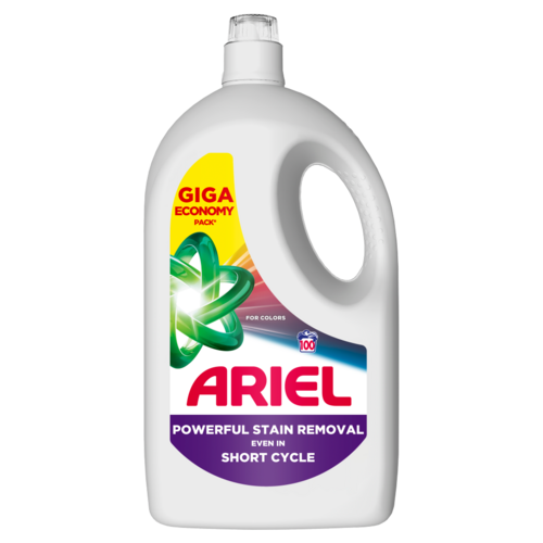 Ariel Folyékony Mosószer Színes Ruhákhoz, 4.5 l, 100 Mosáshoz