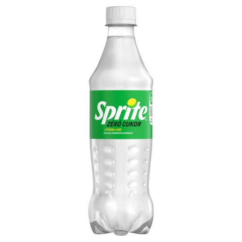 Sprite zéró cukor citrom- és limeízű energiamentes szénsavas üdítőital édesítőszerekkel 500 ml