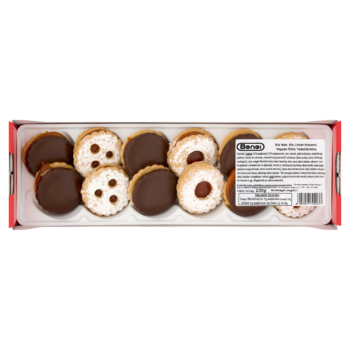 Benei kis isler, kis linzer koszorú vegyes édes teasütemény 230 g