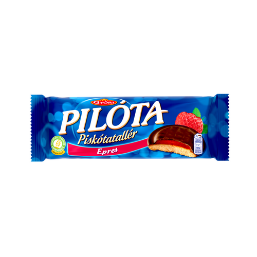 Győri Pilóta epres piskótatallér 147 g