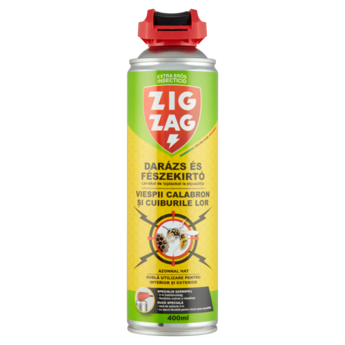 Zig Zag darázs és fészekirtó aeroszol 400 ml