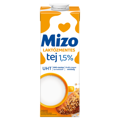 Mizo UHT zsírszegény, laktózmentes tej 1,5% 1 l