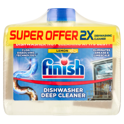 Finish mosogatógép tisztító citrom illattal 250 ml