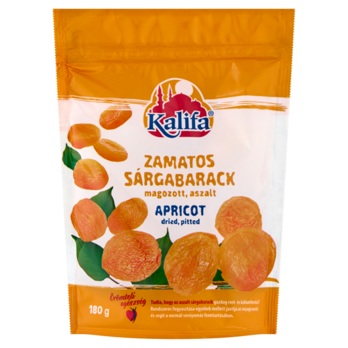 Kalifa magozott, aszalt zamatos sárgabarack 180 g