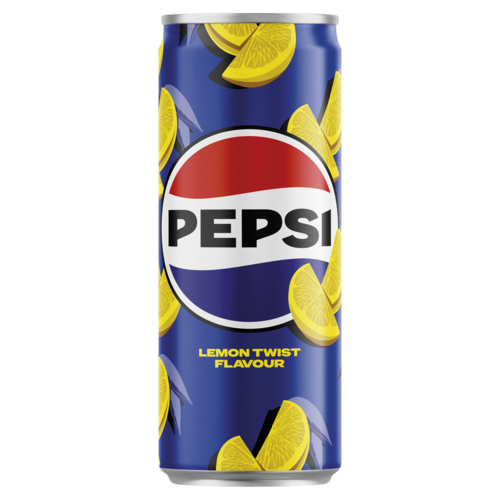 Pepsi Lemon Twist Flavour colaízű szénsavas üdítőital cukorral, citrom ízesítéssel 330 ml
