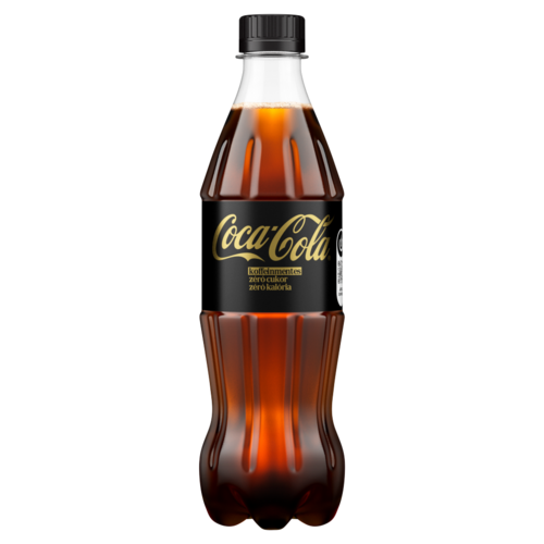 Coca-Cola Zero koffeinmentes colaízű energiamentes szénsavas üdítőital édesítőszerekkel 500 ml