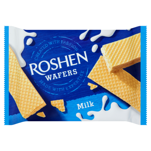 Roshen Wafers tejkrémmel töltött ostya 72 g