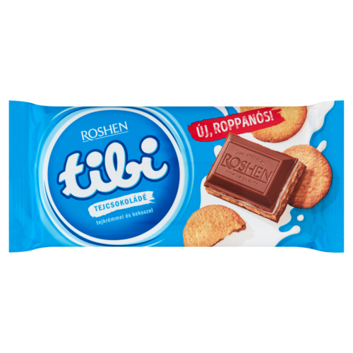 Tibi tejcsokoládé tejkrémmel és keksszel 100 g