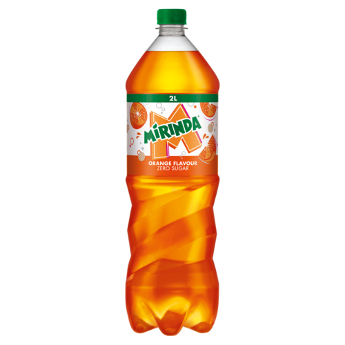 Mirinda energiamentes narancsízű szénsavas üdítőital édesítőszerekkel 2 l