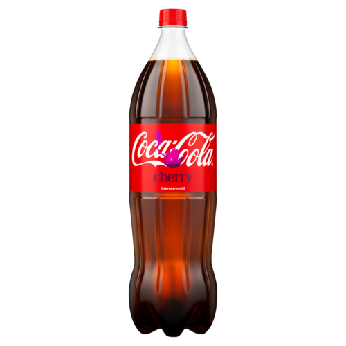 Coca-Cola Cherry cola- és cseresznyeízű szénsavas üdítőital 1,75 l