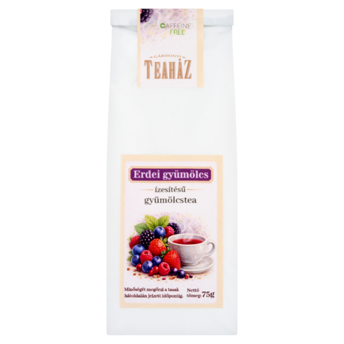 Gárdonyi Teaház erdei gyümölcs ízesítésű gyümölcstea 75 g