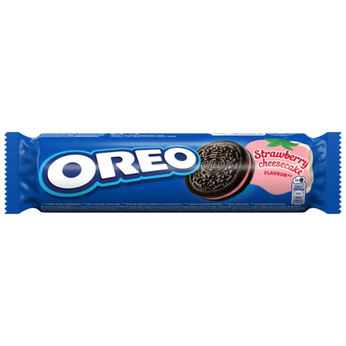 Oreo epres sajttorta ízű töltelékkel töltött kakaós keksz 154 g