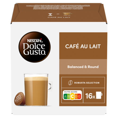 NESCAFÉ Dolce Gusto Café au Lait tejes kávékapszula 16 x 10 g (160 g)