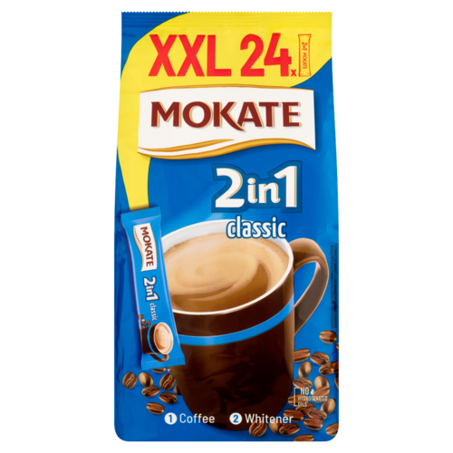 Mokate 2in1 Classic azonnal oldódó kávéspecialitás 24 x 14 g (336 g)