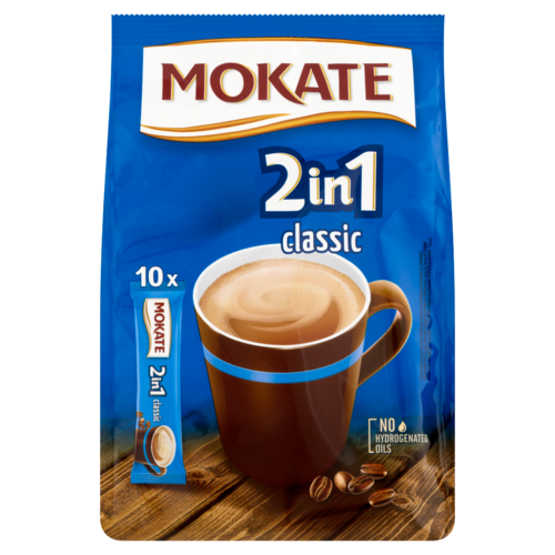 Mokate 2in1 Classic azonnal oldódó kávéspecialitás 10 x 14 g (140 g)