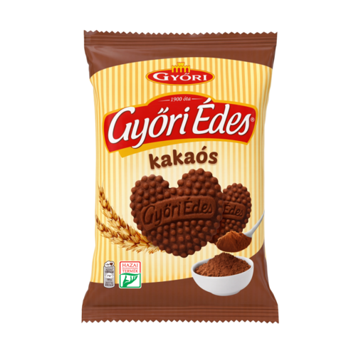 Győri Édes kakaós, omlós keksz 150 g