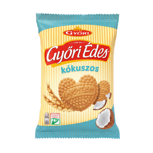 Győri Édes kókuszos, mézes, omlós keksz 150 g