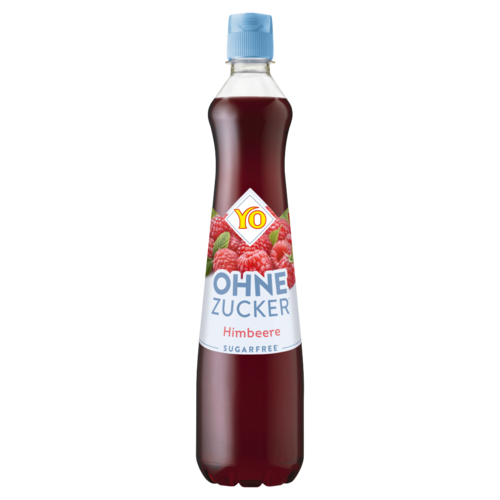 Yo málna ízesítésű szörp édesítőszerekkel 0,7 l