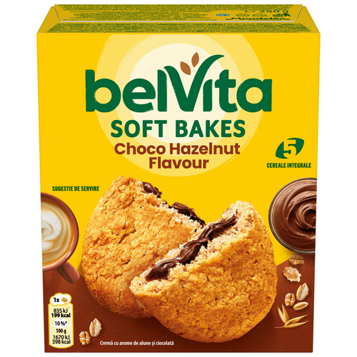 BELVITA SOFT CHOCOLATE KEKSZ 250 g