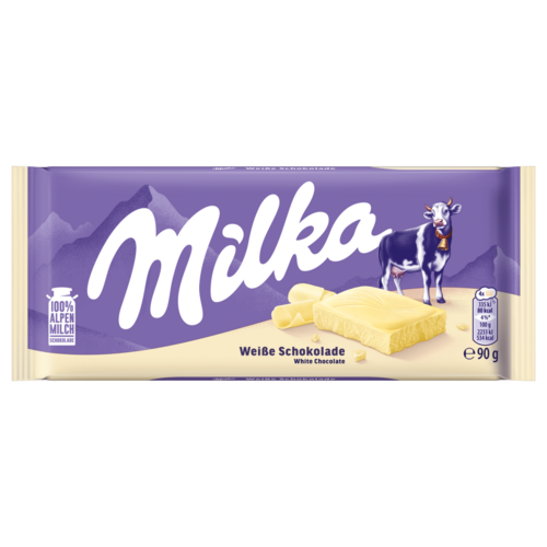 Milka fehér csokoládé 90 g