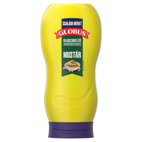 Globus klasszikus ízű mustár 720 g
