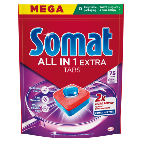 Somat All in One Extra mosogatógép tabletta 75 db