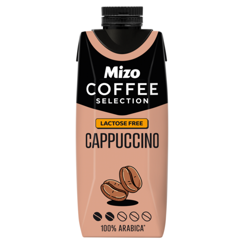 Mizo Coffee Selection Cappuccino UHT laktózmentes, zsírszegény kávés tej 250 ml