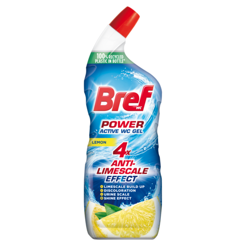 Bref Power Active Lemon WC-tisztító gél 750 ml