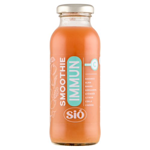 Sió Smoothie Immun Vitamin C vegyes gyümölcs- és zöldségital 0,25 l