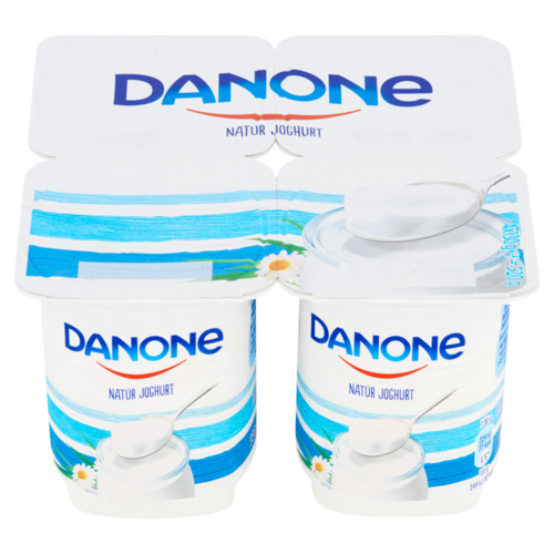  Danone élőflórás natúr joghurt 4 x 130 g